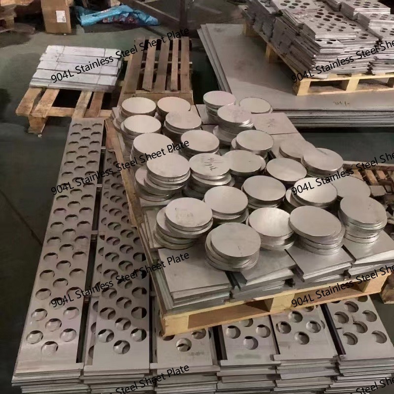 Alloy 904L / UNS N08904 / 1.4539 Stainless Steel Plate Laser Cutting Any Shape For Chemial Area