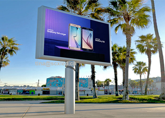 Outdoor P8 full color smd3535 LED video display screen advertising 1024x1024mm waterproofiron cabinet