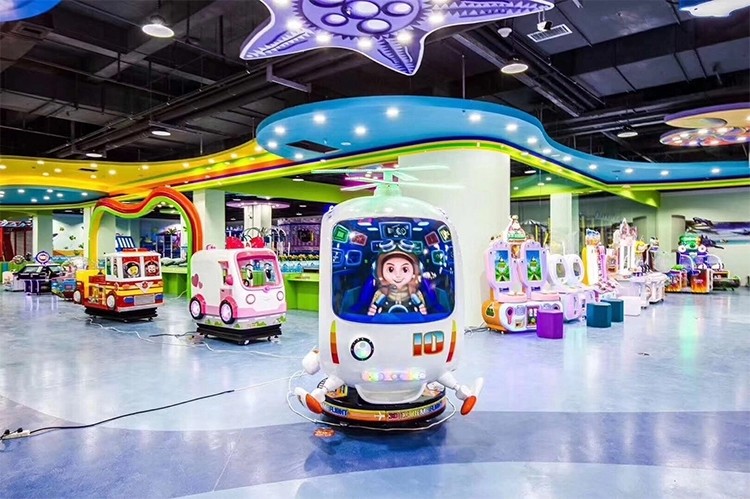 Amusement Park Kiddie Ride Machines 3d Extreme Flight W1480 * D2090 * H2240 Mm Size
