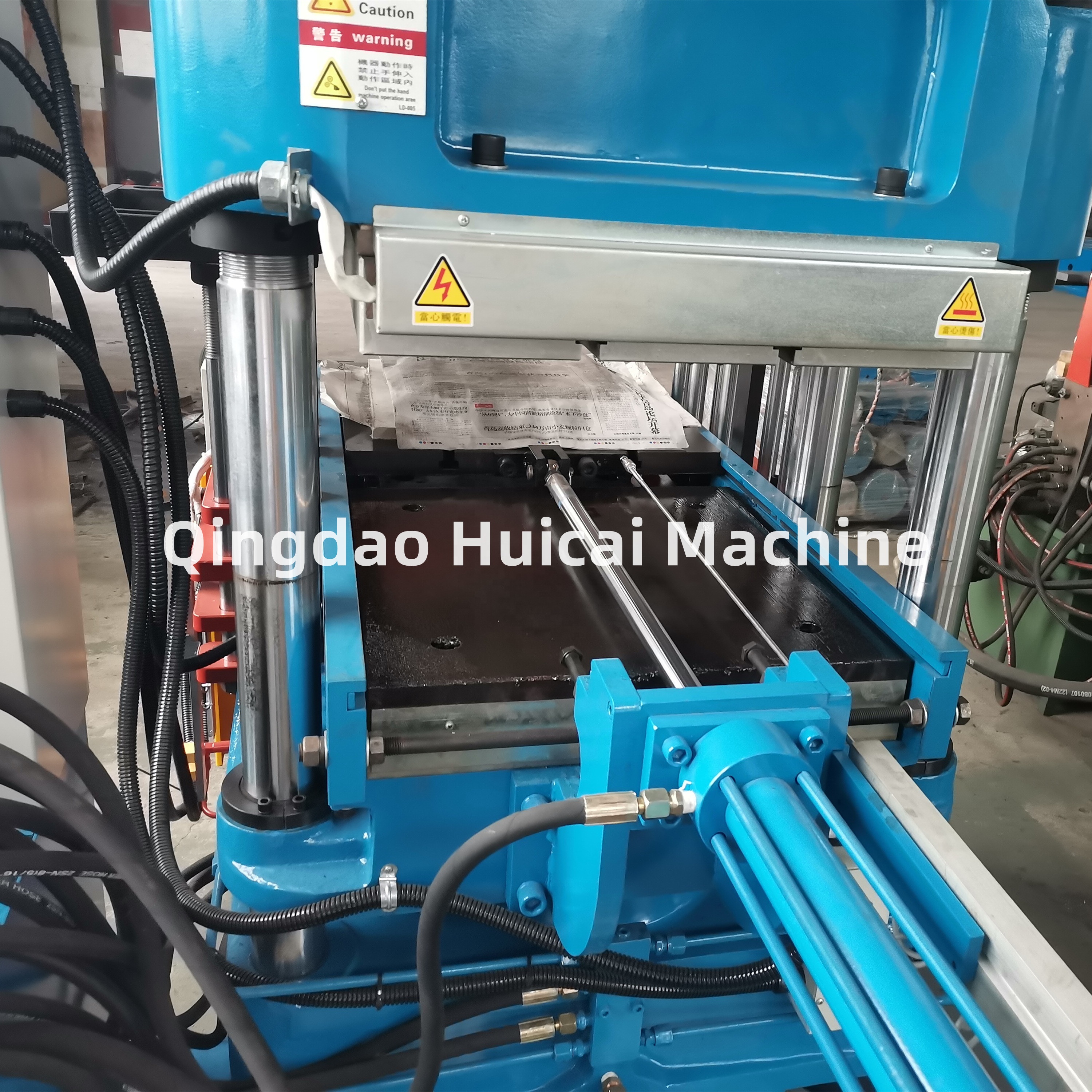 1 Working Layer Steam Calefaction Column Type Rubber Vulcanizing Press for Industrial