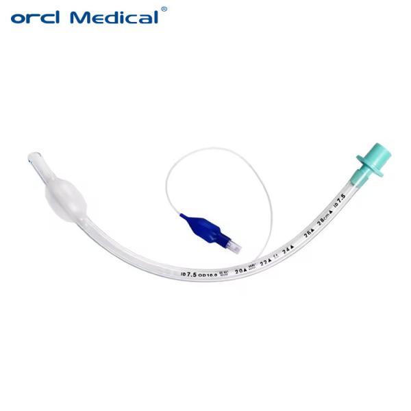 Disposable Medical Endotracheal Tube With Cuff Oral / Nasal Cuffed Endotracheal