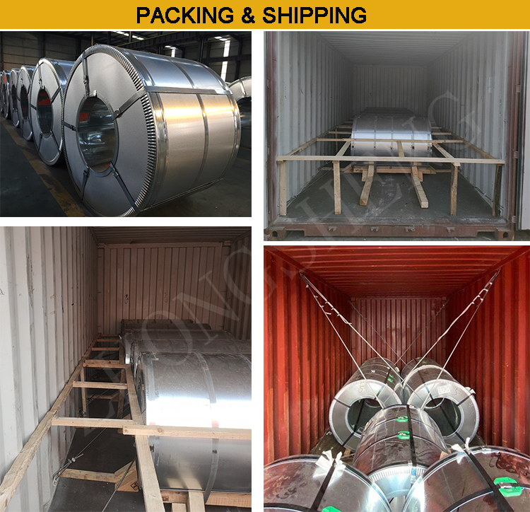 Slightly Oiled Plate Coil Galvalume Steel Coil AZ150 Zincalume 26 Gauge Galvalume Steel Sheet in Roll for and Efficiency