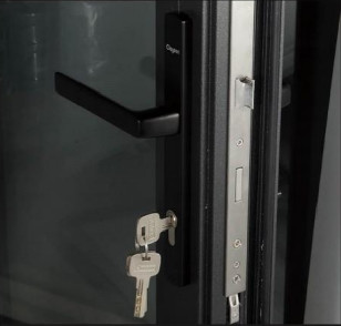 Quality Modern Aluminum Folding Door with 6m Max Height 1m Max Panel Width and 2.0mm Profile Thickness for sale