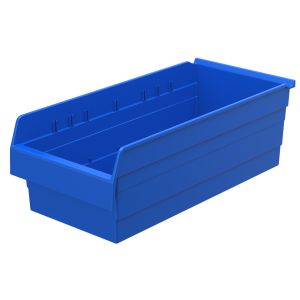  Logistic Shelf Stacking Bin Solid Box Design Warehouse Small Parts Storage Plastic Box For Small Part Organization Manufactures