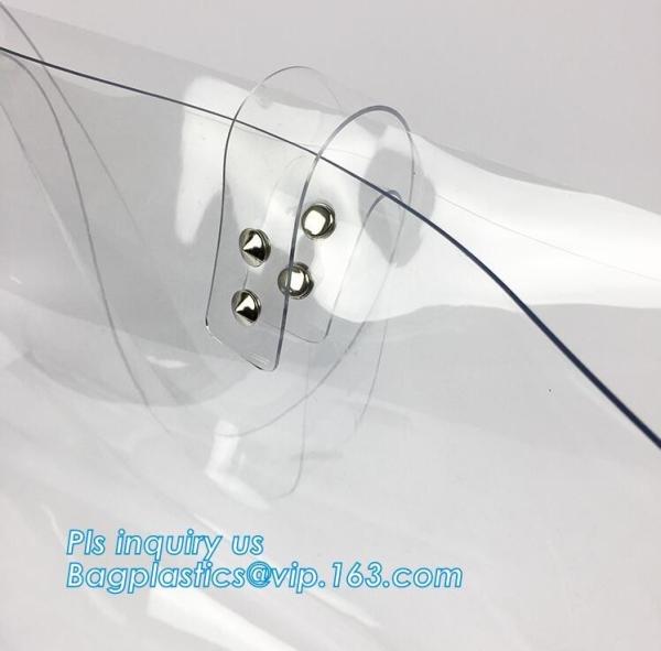 PVC Crossbody Messenger Shoulder Bag Sling Bag, Fashion PVC Transparent Shoulder