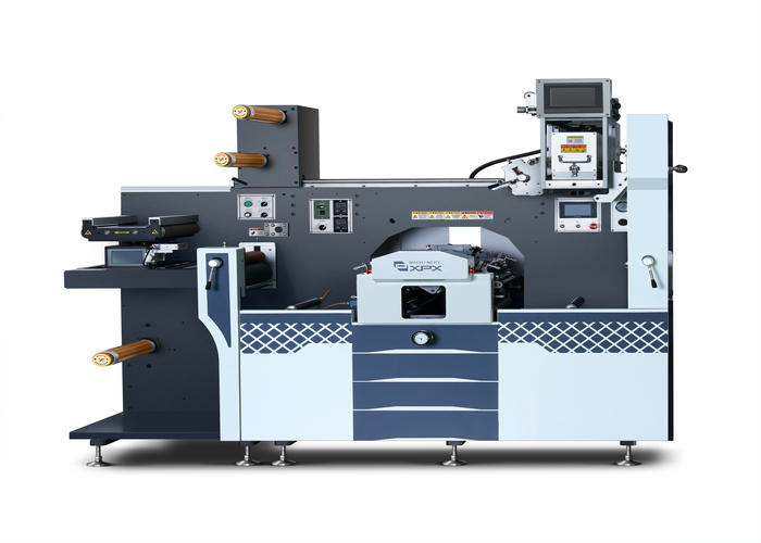 MDC-360 plus two flexo station roll to roll cold stamping and die cutting machine flatbed or rotary die machine