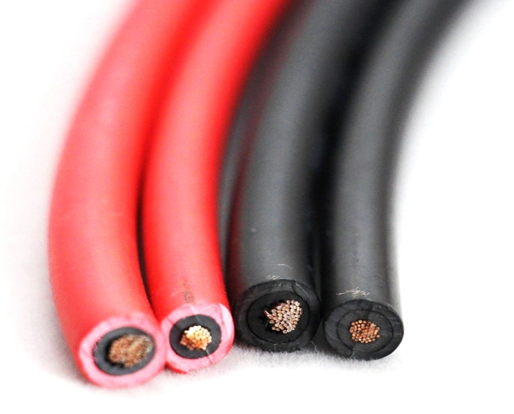 H1z2z2-K PV1-F Xlpo XLPE Insulated Flexible Tinned Copper Solar Panels Single Core AC DC Photovoltaic Electric Wire Solar PV Cable