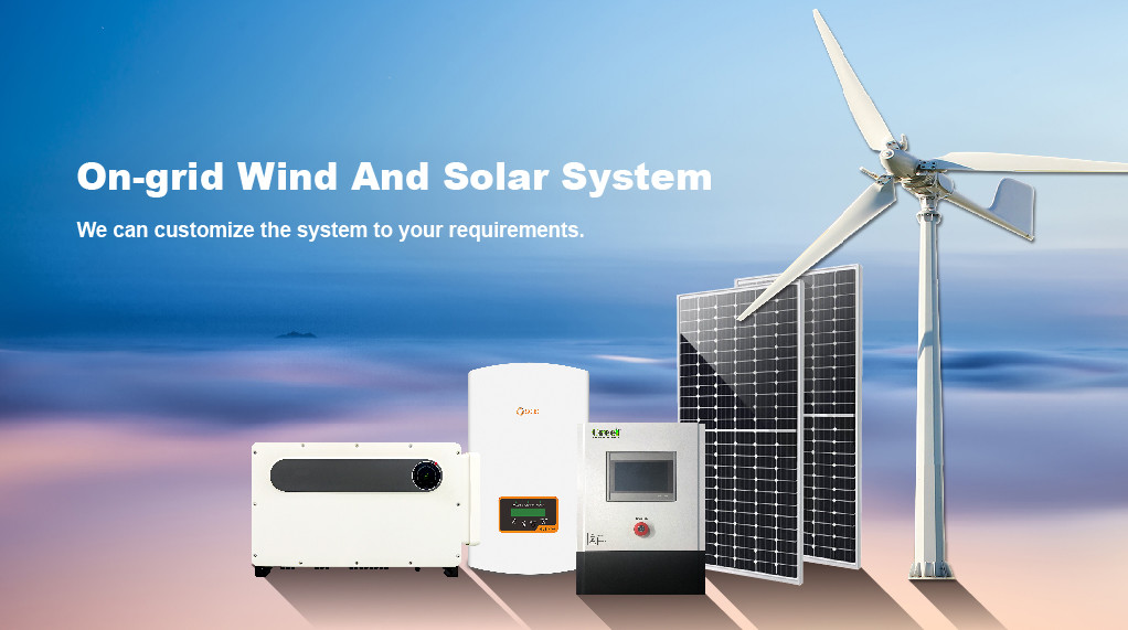 Grid Coupled Monocrystalline Solar Panel System with LCD Display