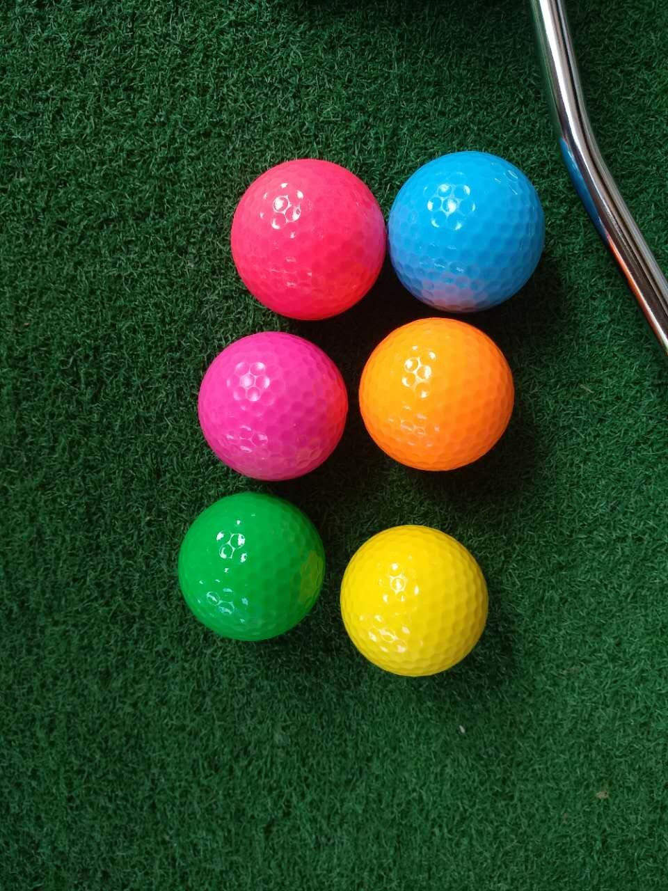 mini golf ball low bounce golf ball with two pieces mini golf ball putter ball putting ball