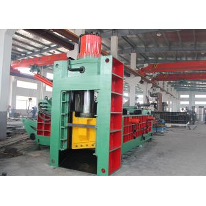 Eco - Friendly Metal Baler Machine  Scrap Metal Handling Equipment