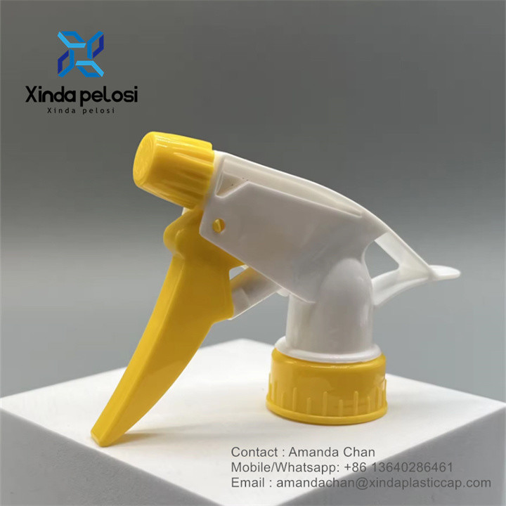 Cleaning Trigger Spray Head Plastic Mini Trigger Sprayer For Water Bottle
