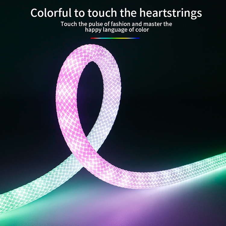 10m 20m 50m Led Neon Flex Rope Light 12V 24v Low Voltage 360 Degree