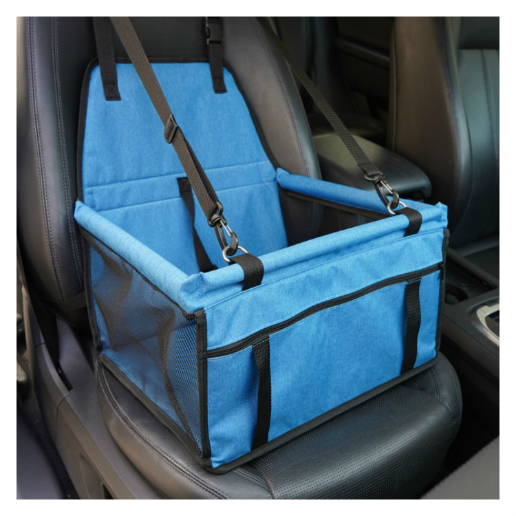 Absorbent 4cm Pet Car Booster Seat 33cm Medium Dog Car Carrier
