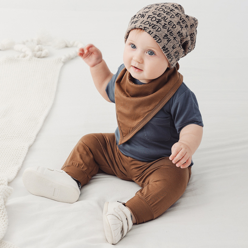 2023 spring and summer infant clothes bamboo baby trousers baby wear leggings pants