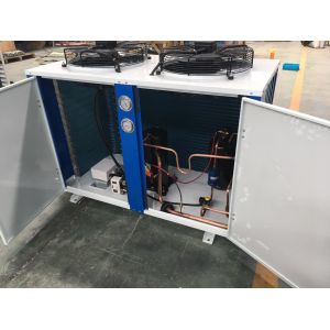 Low Noise Air Cooled Condensing Unit with Hermetic Scroll Compressor R22