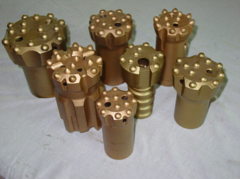 T38 Complete Thread Button Drill Bit , Small Rock Drilling Bit