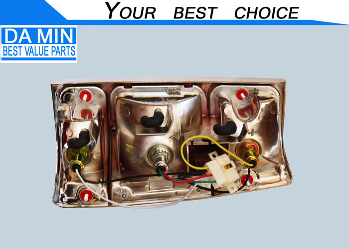 Plating Frame Sliver Color ISUZU Back Lamp 8971375700 Three Grids For TFR UCR