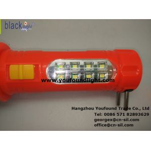 BN-401-1S Emergency Lighter Solar Torchlight LED Flashlight with Side Lamp