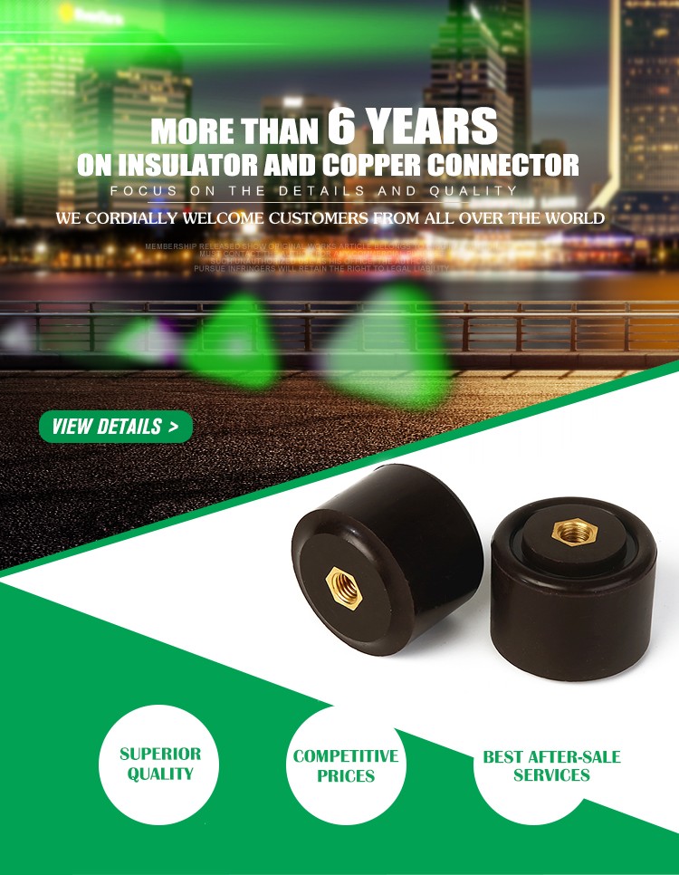 good price of bus bar cylindrical low voltage insulator support