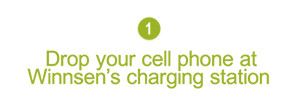 Commercial Cell Phone Charging Station , Mini Style Touch Screen Mobile Device Charging Station Kiosk