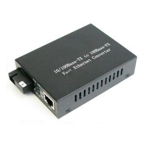100M SM SX 20KM Fiber Media Converter With SCUPC Connector