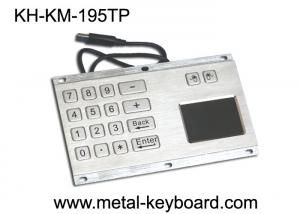  IP65 Rate Kiosk Numeric Panel Mount Keyboard  , Rugged Keyboard Metal Manufactures