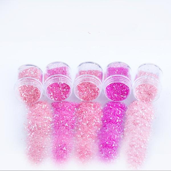Mixes Popular Fashional Shining Romantic Color Compact Glitter Eye Shadow