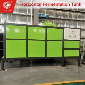 PLC Controlled Bio Waste Compost Machine with Aerobic Fermenter