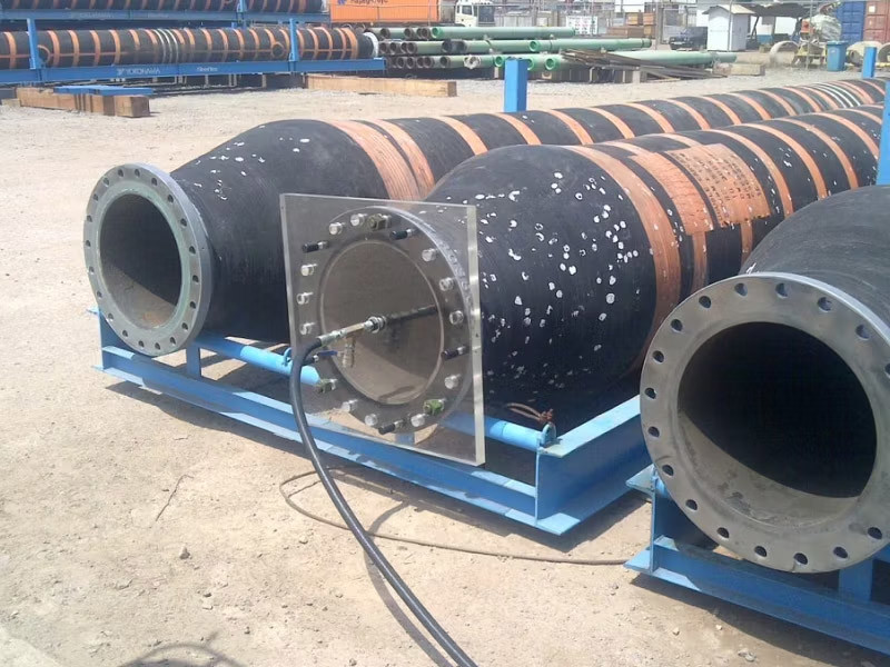 STS Hose Pipe Double Connectors with NR Orange Spiraled Stripe Cover