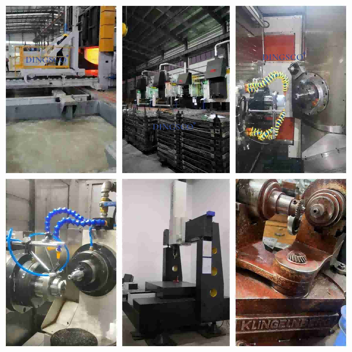 Hypoid Gear Set Bevel Gear Pinion Shaft High Power And High Torque