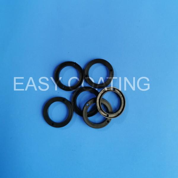 Electrode holder ring replacement for electrostatic powder coating spray guns