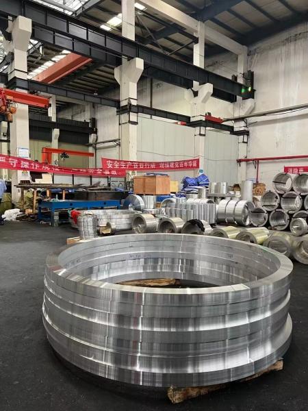 Large Outer Diameter 7075 T6 Aluminum Rolling Forged Ring 7075 T6 Aluminium
