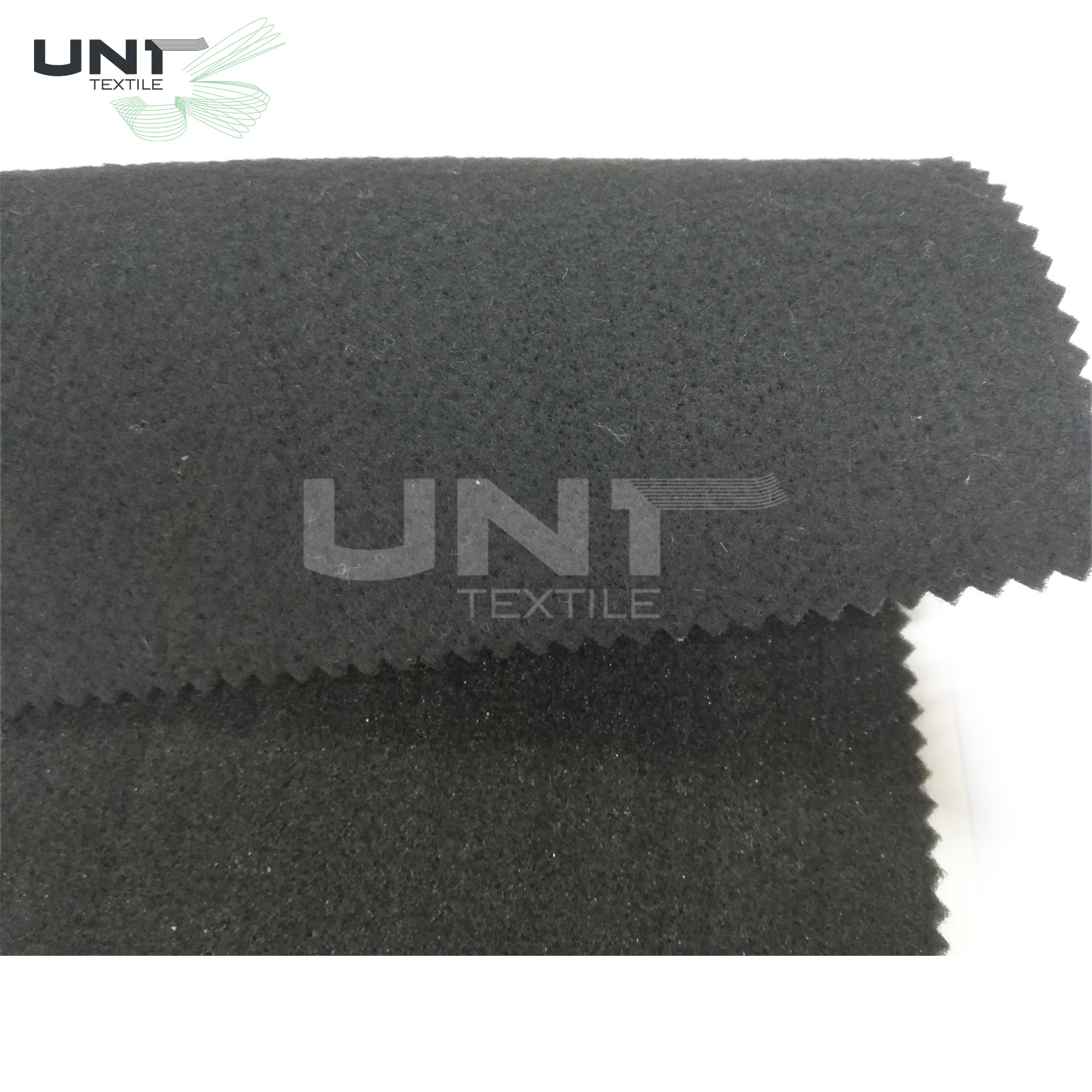 wadding cotton sleeve head roll Elastic sleeve cotton black fusible interlining fabric