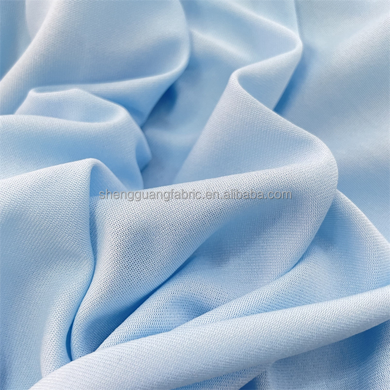 Factory supply jersey baseball cover and cup cover fabric 100% polyester fabric