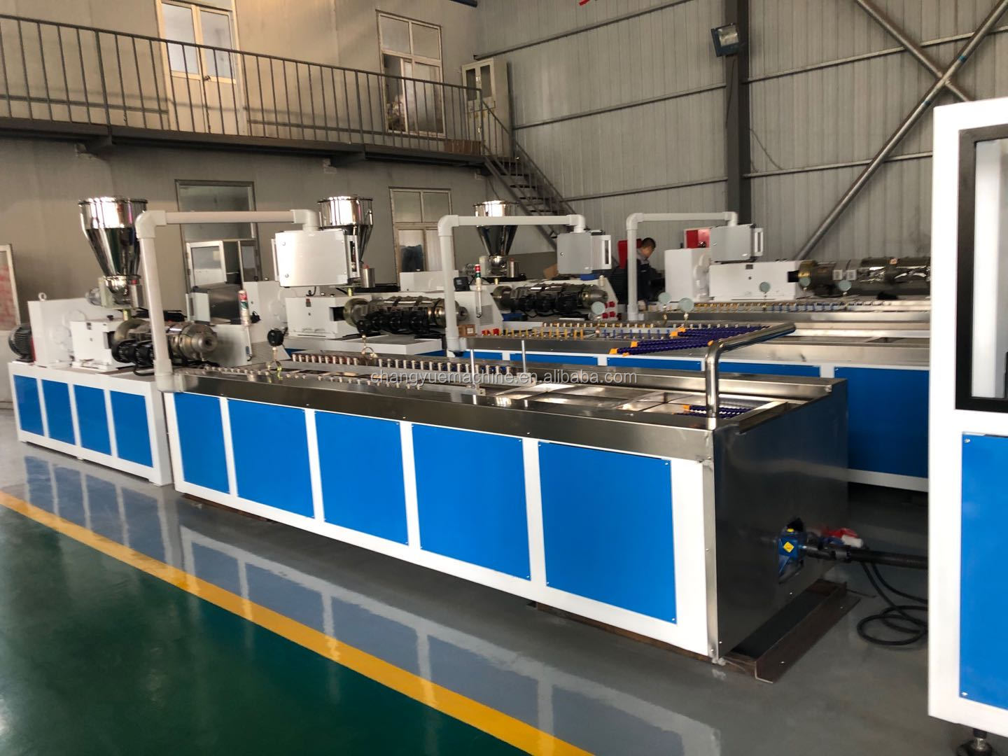 Construction Works UPVC CPVC Electricity Conduit Pipe Making Machine Production Line