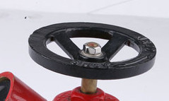 Flange Type 2.5'' Fire Hydrant Valve Label Customized For Fire Production