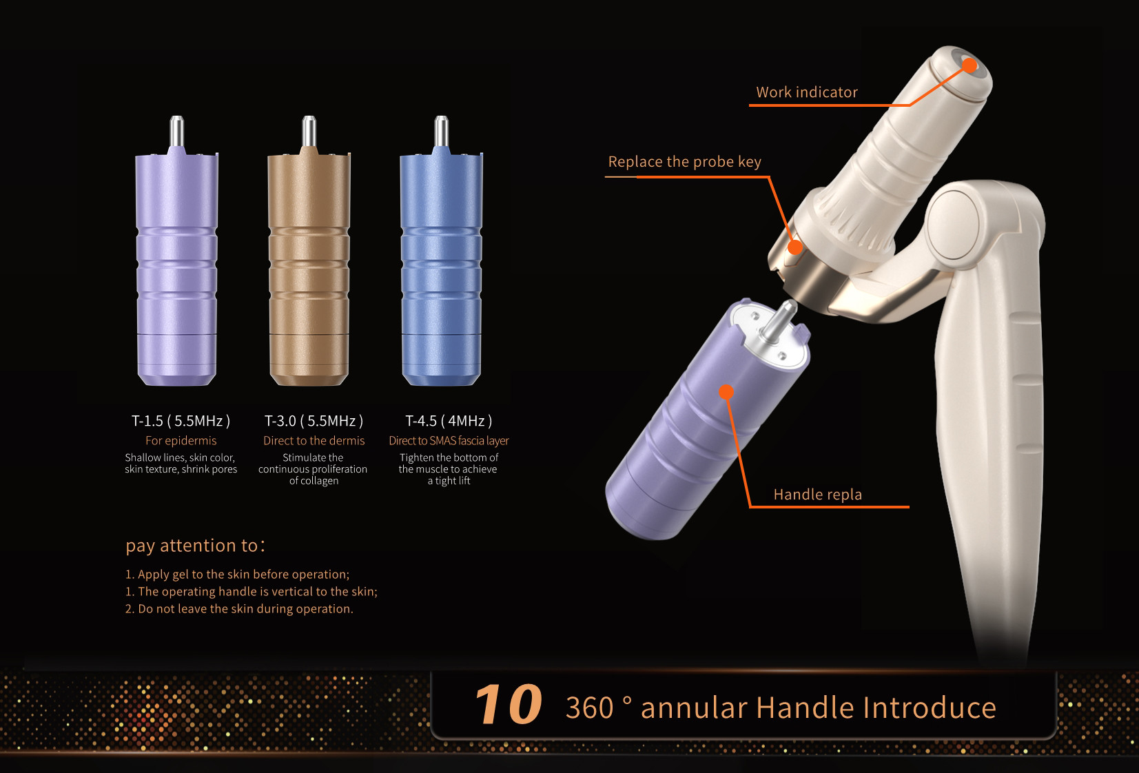 Professional Hifu Beauty Machine 12D Anti Aging Ultrasonic Facial beauty
