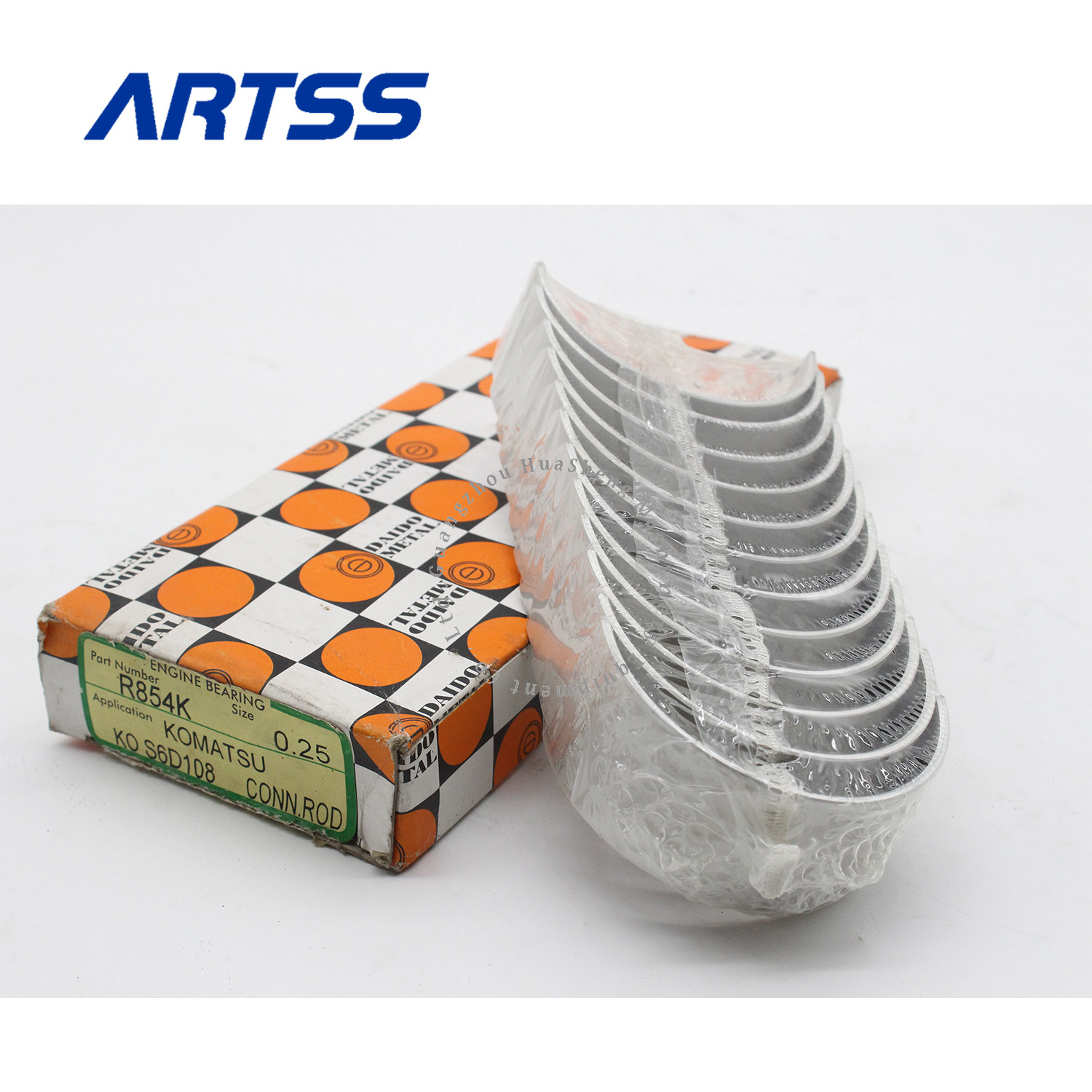 S6D108 CON ROD BEARINGS 025 Machinery Engine Parts For Komatsu Excavator Part