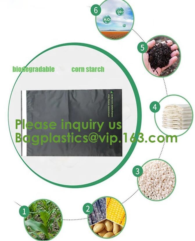 Custom Biodegradable Courier Bags Shipping Compostable Mailer Eco Mailing Bag Envelopes Shipping Bags