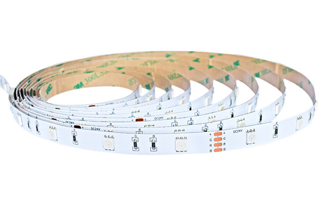 Full Color 5050 SMD RGB LED Strip Flexible Home Decoration Neon Atmosphere Light