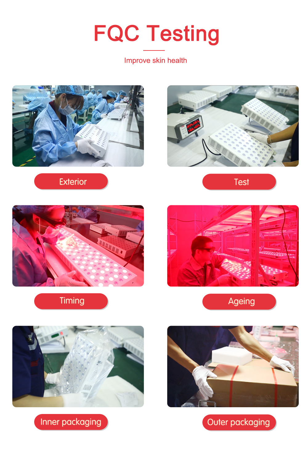 Skin Care 660nm 850nm LED Red Light Therapy Machine PDT LED Light Therapy Machine