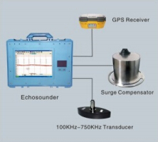 High/Low Frequency Adjustable Digital Water Sounding Depth Finder