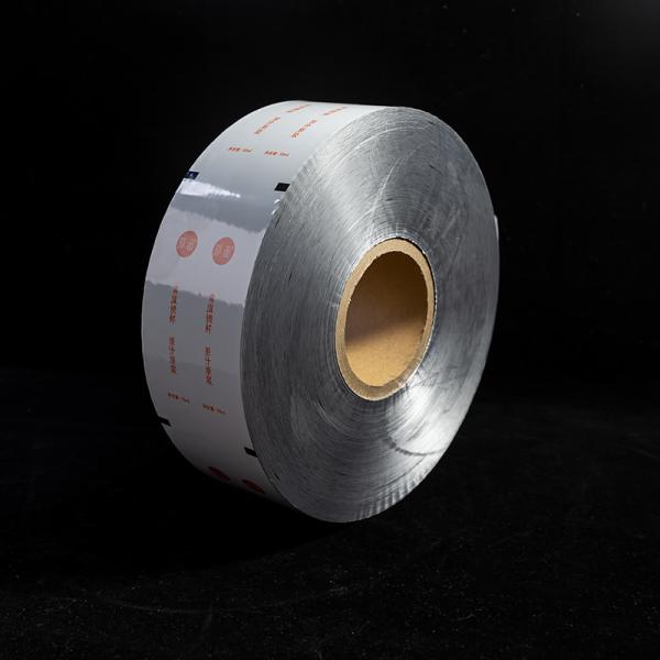 GRS BRC Color Printed Food Grade Aluminum Foil Composite Roll Film For Tea Snack