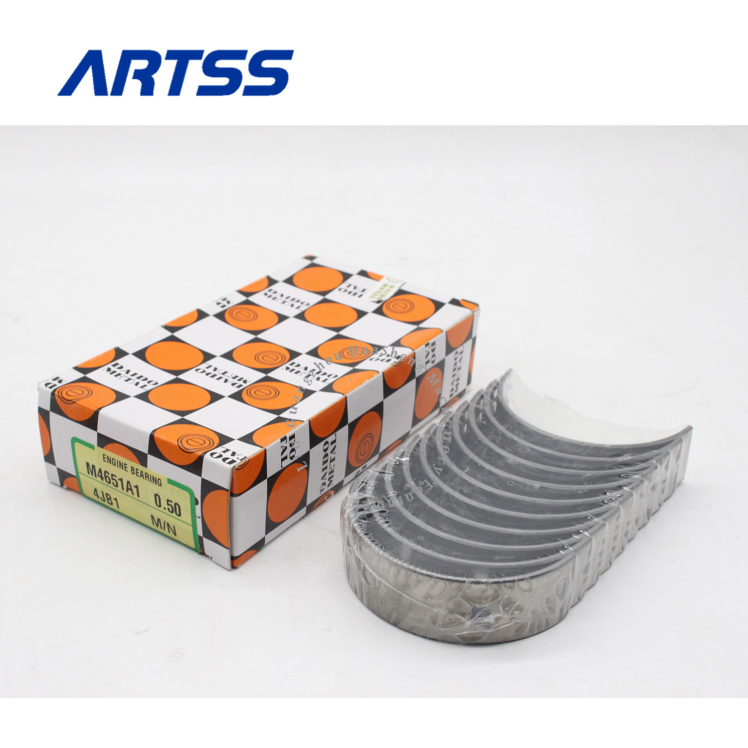 DAIDO 4JB1 4JA1 Main Con Rod Bearing 0.5 Diesel Engine For ISUZU Machinery Spare Parts