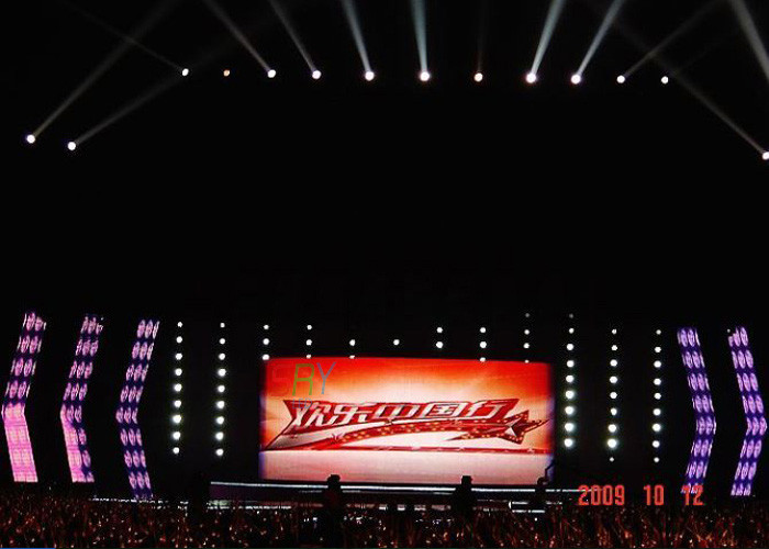 P4 Smd Video Wall led panel advertising AC220V / 50hz 1200 Nit Per Sqm