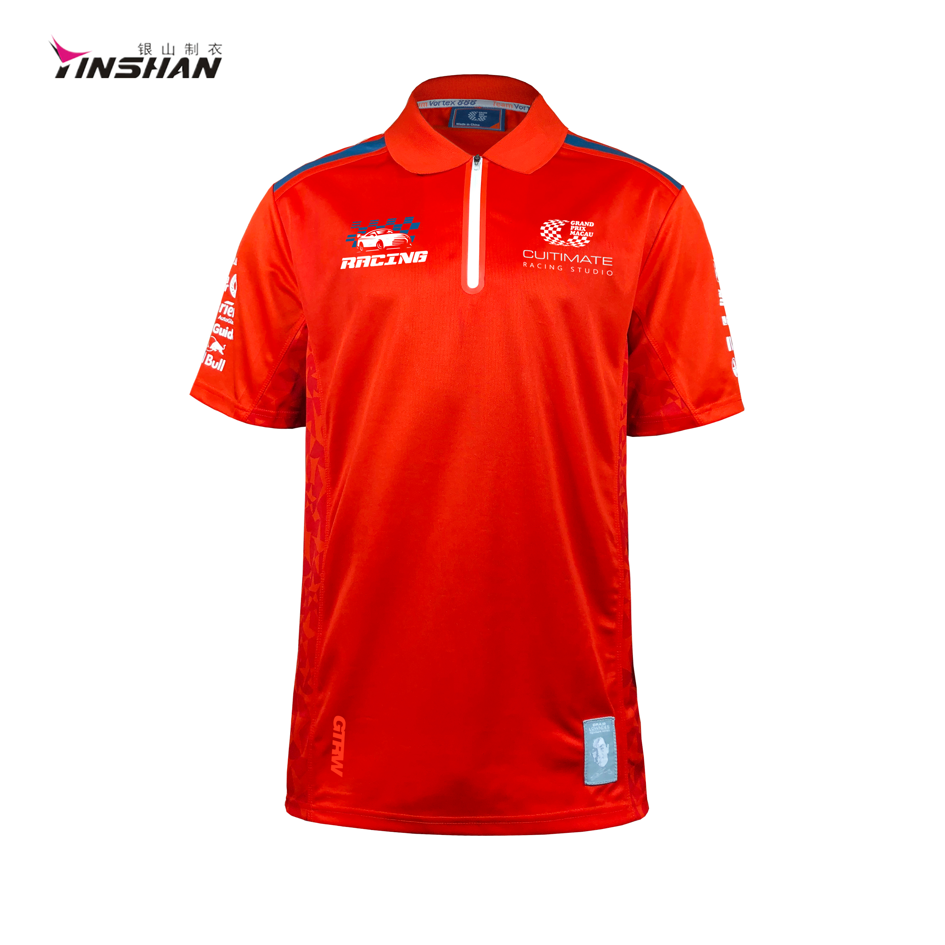 Custom Logo Sportswear Wicking Breathable Cotton Polyester Mesh Polo Shirts for Adults