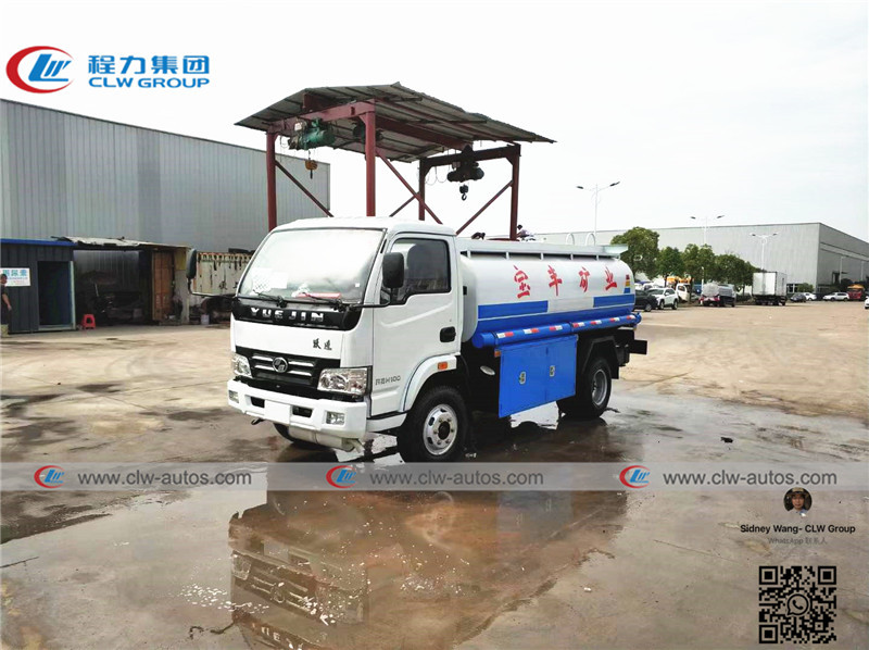 Yuejin LHD RHD 5000 Liters Gasoline Delivery Truck