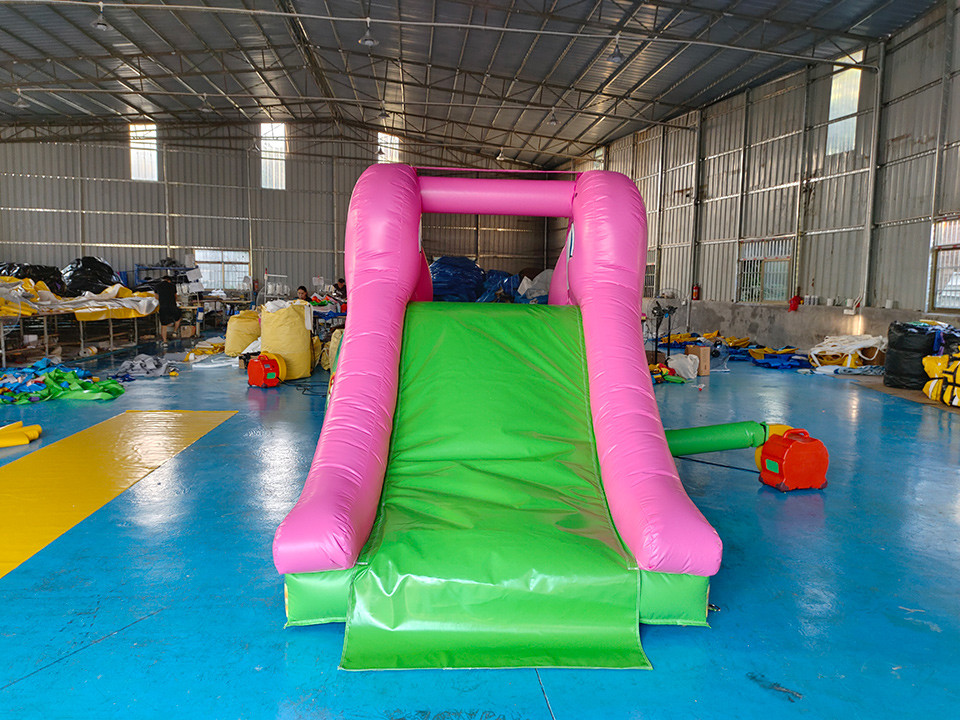 Elephant Themed 3.5x1.8x2.5m Inflatable Water Slides Digital Printing Water Jump House With Slide