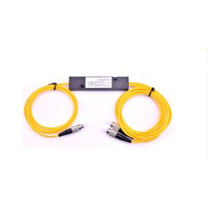 Durable 1x2 PLC Splitter , Mini FC / UPC Fiber Optic Coupler Splitter For