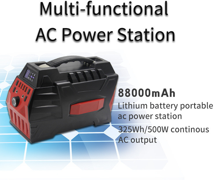 220v mobile power outdoor UPS factory direct supply solar energy storage box portable energy storage mobile power